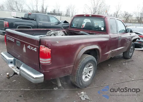 2001 Dodge Dakota Slt/Sport z USA, uszkodzony, nr VIN 1B7GG22NX1S108596